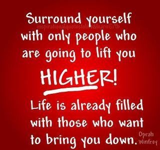 Avoid “toxic” influence